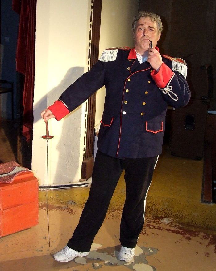 Dušan Blažić, scena iz predstave (Foto: privatna arhiva)