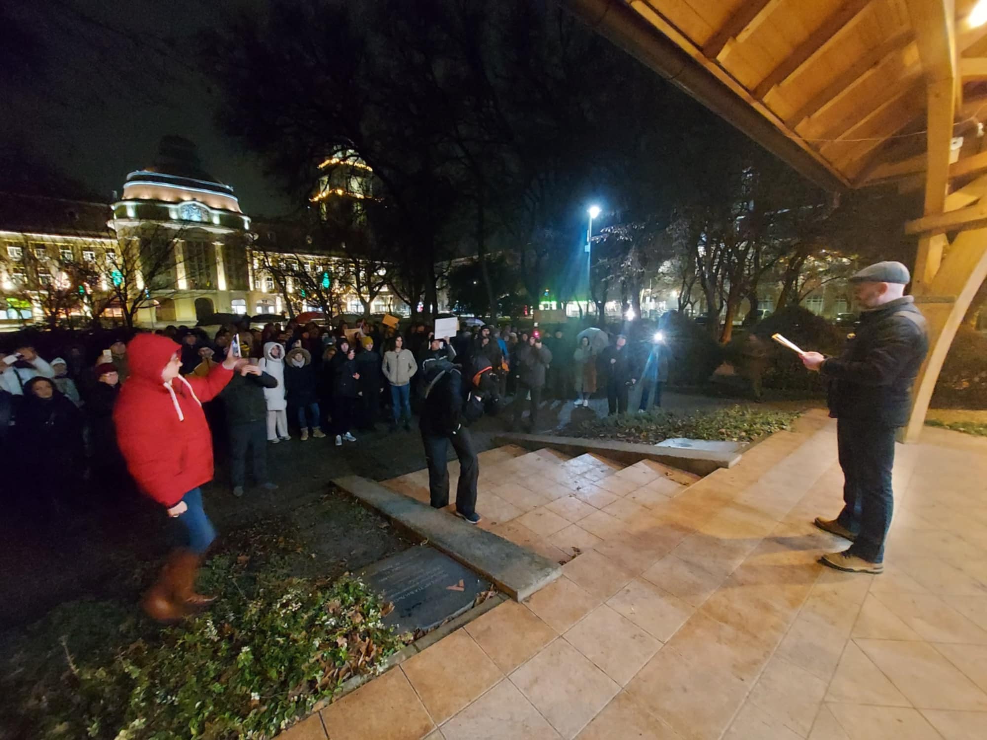 Okupljenima se obratio Zlatko Rahimić (Foto: Ljudmila Janković Gubik)