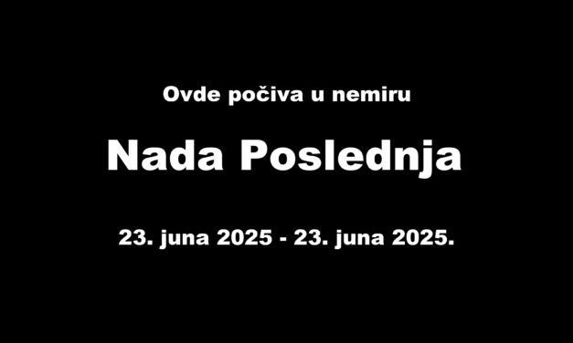 Natpis na mrtvačkom kovčegu i vađenje leša iz bunara