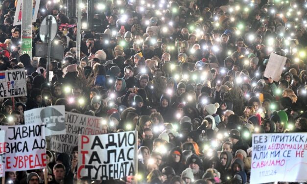 U Srbiji, strategija zastrašivanja