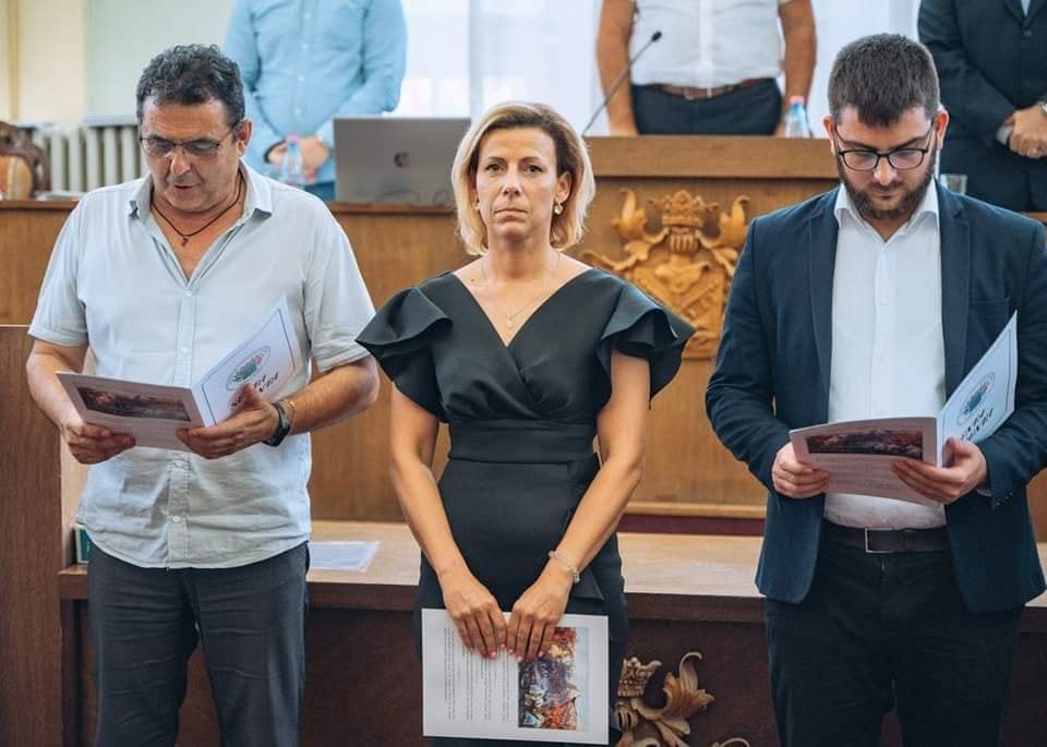 Dragan Todorović, Hajnalka Buranj, Sebastian Stantić (s leva na desno) (Foto: csaladikor.com)
