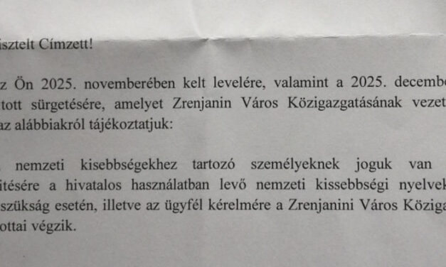 <span class="entry-title-primary">„Mi nismo tražili da to prevedete“</span> <span class="entry-subtitle">Ištvan Hanđa iz Zrenjanina se već skoro pola godine bori za pravo na upotrebu svog jezika</span>