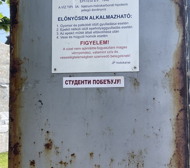 Ko popije bečejsku žutu vodu, sigurno će se vratiti